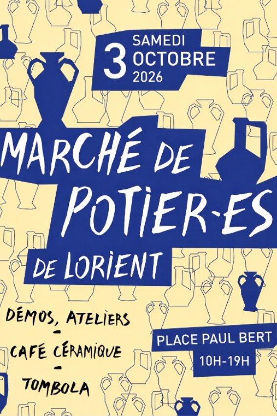 Le marché des potiers de Lorient